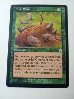 Food Chain - Magic The Gathering - Mercadian Masques Never Played Perfect Codit. - Image 1