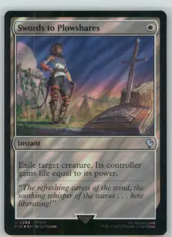Swords to Plowshares (Surge Foil) U Commander: FINAL FANTASY 256 NM - Image 1
