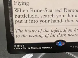 Rune-Scarred Demon Commander Masters Regular - Image 2