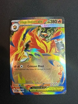 Mega Emboar ex 035 Holo Promo ME: Mega Evolution Promo Near Mint (stock# C95) - Image 1