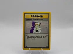 Pokemon TCG - Imposter Professor Oak 73/102 - Rare - Base Unlimited NM - Image 1
