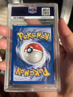 2001 POKEMON SOUTHERN ISLANDS PROMO #1 MEW-HOLO PSA 8 Rare Vintage WOTC SWIRL 🌀 - Image 5