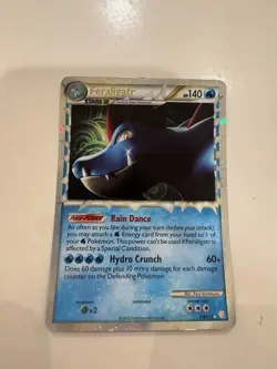 Feraligatr 140 HP 108/123 HeartGold & SoulSilver Holo Rare 2010 - Image 1