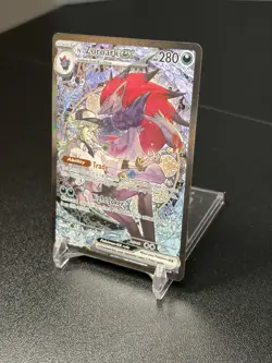N's Zoroark ex 286/217 Special Illustration Rare ME Ascended Heroes Pokemon NM - Image 3