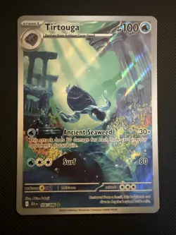 Pokemon Tirtouga 106/086 Illustration Rare Sv: Black Bolt EN - Image 1