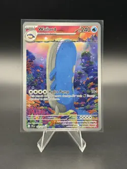 Wailord 162/159 Illustration Rare Sv09 Journey Together Holo Full Art HP240 - Image 1