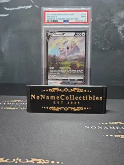 2022 POKEMON SWSH BLACK STAR PROMO ARCEUS V FIGURE COLL #204 ARCEUS V PSA 9 - Image 1