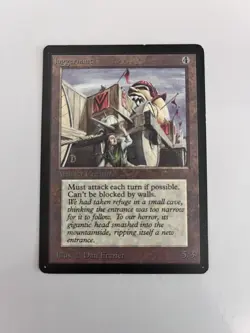 Juggernaut Limited Edition BETA # 255 Magic The Gathering - Image 1