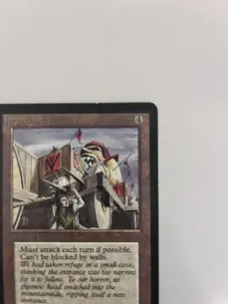 Juggernaut Limited Edition BETA # 255 Magic The Gathering - Image 3