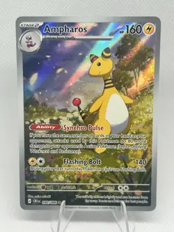 Pokemon Ampharos IR 090/086 Chaos Rising NM - Image 1