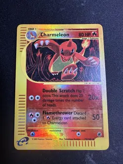 Pokemon Charmeleon 73/165 Expedition Holo Reverse Rare 2002 English TCG WOTC - Image 1