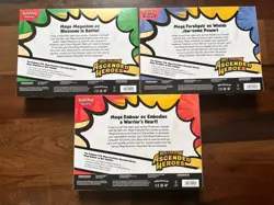 Pokemon TCG: Ascended Heroes EX Box 3-Pack (Costco Exclusive Bundle) Sealed - Image 2