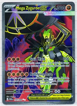 Mega Zygarde ex 104/088 - Ultra Rare - Pokemon TCG - Me03: Perfect Order - NM - Image 1