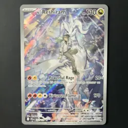 Pokemon Ns Reshiram 167/159 - Journey Together - Holo Illustration Rare - Image 1