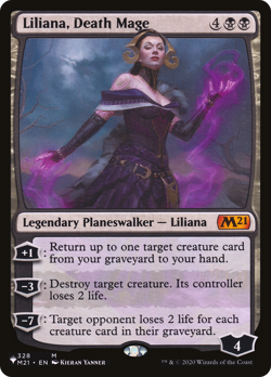Liliana, Death Mage #328 | Near Mint | The List Magic MTG - Image 1