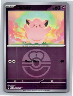 Clefairy (Love Ball) 074/217 Common Ascended Heroes Pokemon Near Mint - Image 1