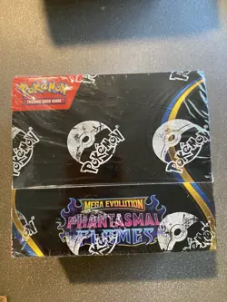 Pokemon TCG Mega Evolution Phantasmal Flames Booster Box SEALED - Image 1