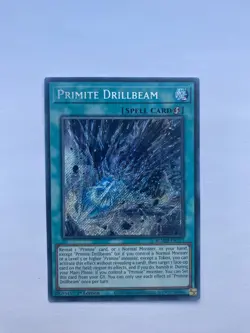 BLMM-EN173 Primite Drillbeam Secret Rare 1st Edition YuGiOh - Image 1