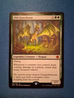 Old Gnawbone Adventures in the Forgotten Realms NM Magic MTG - Image 1