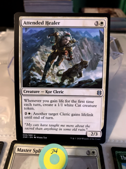 Attended Healer [Zendikar Rising] Magic MTG - Image 1