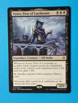MTG 1x Ayara First of Locthwain NM Throne of Eldraine (multi available) Magic - Image 1