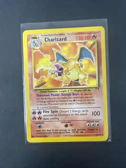 Charizard LP WotC Legendary Collection Deck Exclusives 3/110 Pokemon TCG Regular - Image 3