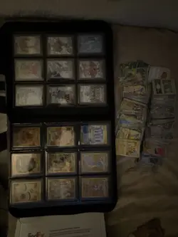 27 Pages Full Pokemon Top Loaded Binder Collection Cards + More Pokemon Cards - Image 3