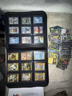 27 Pages Full Pokemon Top Loaded Binder Collection Cards + More Pokemon Cards - Image 4
