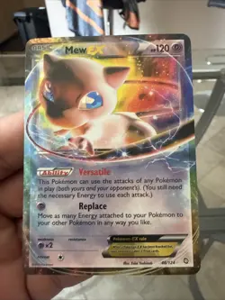 Pokemon Mew-EX Holo Rare TCG Card Dragons Exalted, Card 46/124 Nm - Image 1