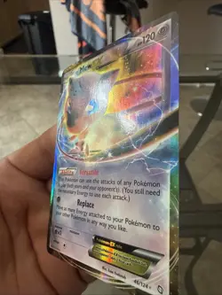 Pokemon Mew-EX Holo Rare TCG Card Dragons Exalted, Card 46/124 Nm - Image 3