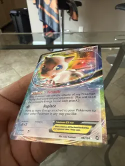Pokemon Mew-EX Holo Rare TCG Card Dragons Exalted, Card 46/124 Nm - Image 4