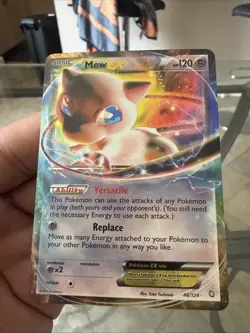 Pokemon Mew-EX Holo Rare TCG Card Dragons Exalted, Card 46/124 Nm - Image 5