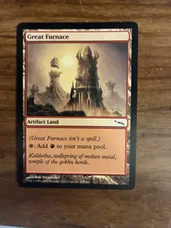 Great Furnace - Mirrodin MTG Plus Bonus Card!!! - Image 1