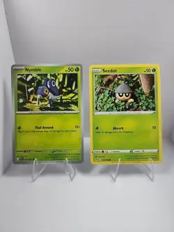 Lot of 28 Modern Yuka Morii Pokemon Cards With Rayquaza And Kyogre Cosmo Holo - Image 3