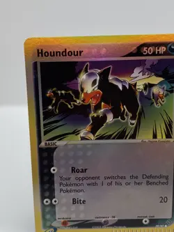 Pokemon TCG Houndour Reverse Holo 59/97 EX Dragon Rare Card 2003 NM - Image 2