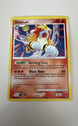 Entei - (Cracked Ice Holo) 004/132 Miscellaneous Cards & Products Holo - Image 1