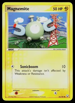 Pokemon Card Team Rocket Returns Magnemite 66/109 Common - Image 1