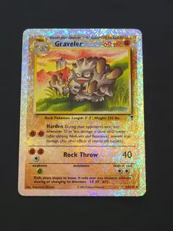 Graveler 44/110 Reverse Holo Legendary Collection 2002 Pokemon Card LP - Image 1