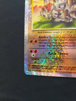 Graveler 44/110 Reverse Holo Legendary Collection 2002 Pokemon Card LP - Image 4