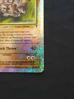 Graveler 44/110 Reverse Holo Legendary Collection 2002 Pokemon Card LP - Image 5