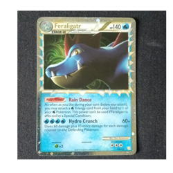 Pokemon Feraligatr HeartGold & SoulSilver 108/123 Rare Holo English 140 HP 2010 - Image 1