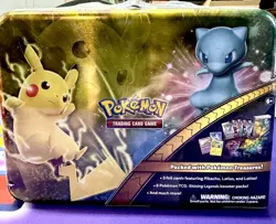 Pokemon TCG Shining Legends Collectors Chest Tin Lunchbox - Sealed - Image 1
