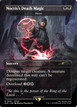 Noctis's Death Magic - Damn R Secret Lair Drop Series 1870 NM - Image 1