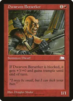 MTG Dwarven Berserker ** Weatherlight ** English (NM) - Image 1