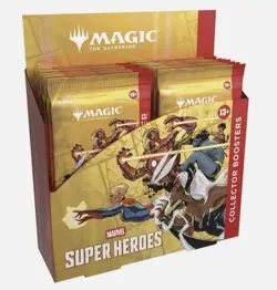 MTG Magic The Gathering Marvel Super Heroes SEALED Collector Booster Box - Image 1