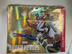 MTG Magic The Gathering Marvel Super Heroes SEALED Collector Booster Box - Image 2