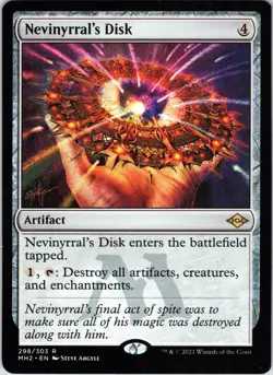 Nevinyrral's Disk 298 Rare Modern Horizons 2 Magic: The Gathering Near Mint - Image 1
