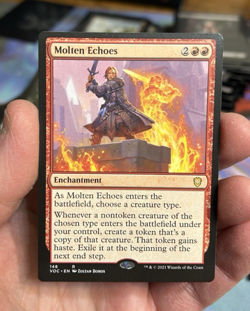 MTG Commander: Innistrad: Crimson Vow Molten Echoes Near Mint - Image 1
