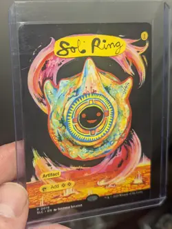Sol Ring Secret Lair x Encyclopedia of Magic Non Foil MTG NM - Image 1