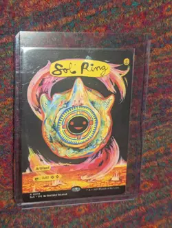 Sol Ring Secret Lair x Encyclopedia of Magic Non Foil MTG NM - Image 2
